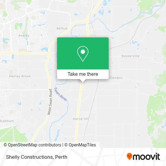 Mapa Shelly Constructions