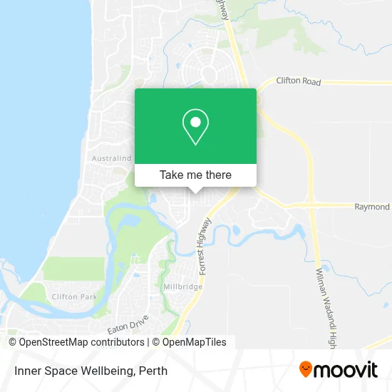 Mapa Inner Space Wellbeing
