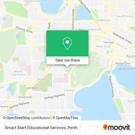 Mapa Smart Start Educational Services