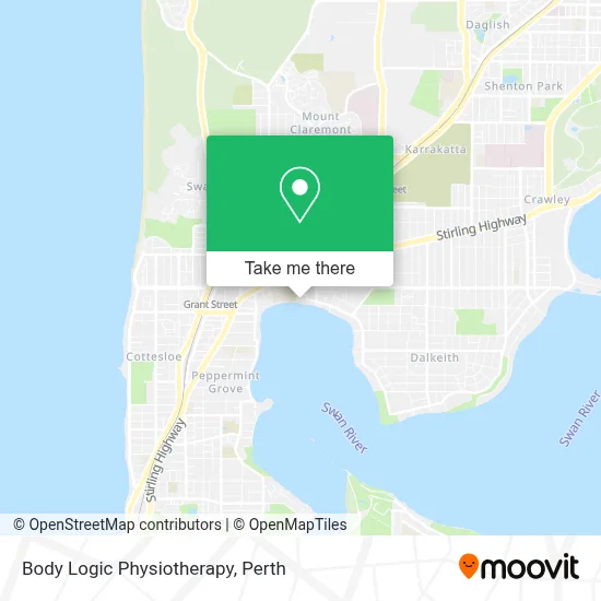 Mapa Body Logic Physiotherapy