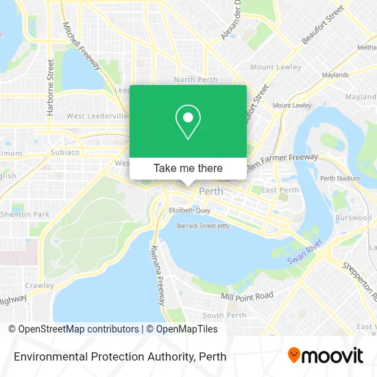 Mapa Environmental Protection Authority