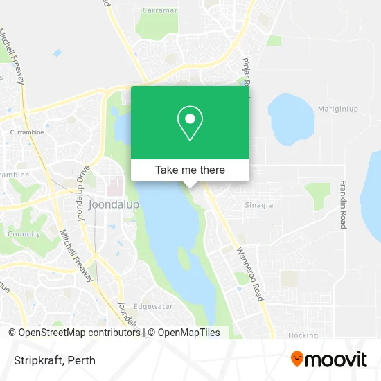 Mapa Stripkraft