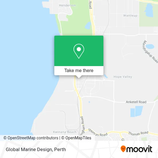 Mapa Global Marine Design