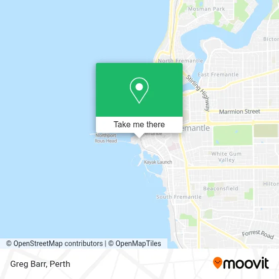Mapa Greg Barr