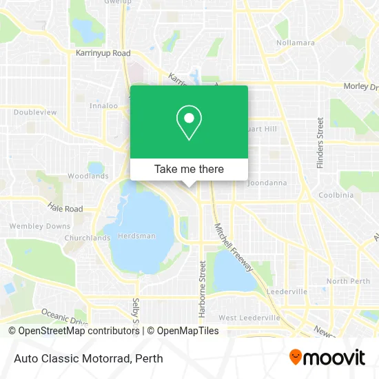 Auto Classic Motorrad map