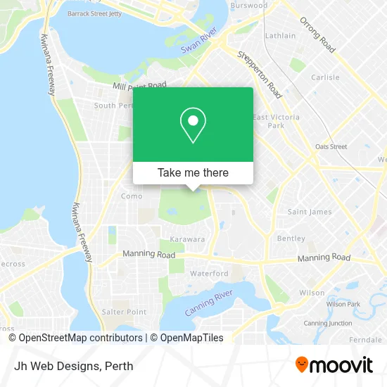 Mapa Jh Web Designs