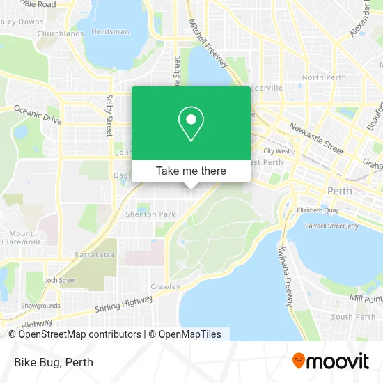 Mapa Bike Bug