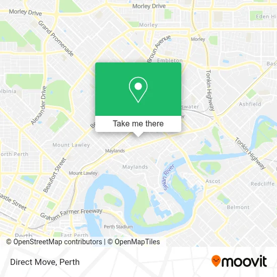 Mapa Direct Move