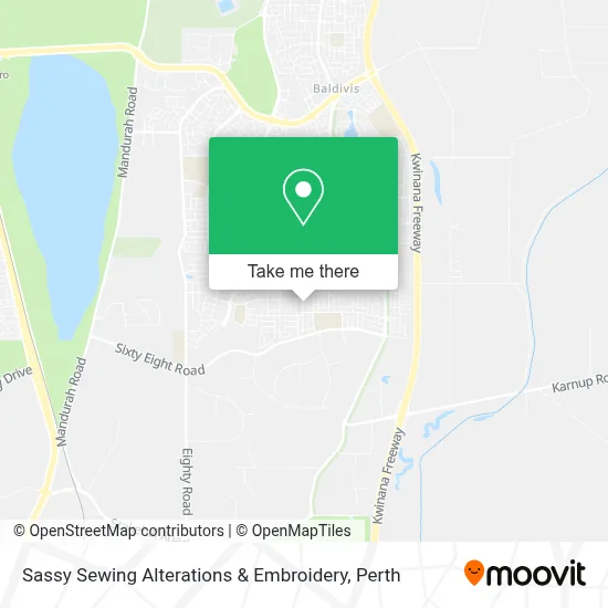 Mapa Sassy Sewing Alterations & Embroidery