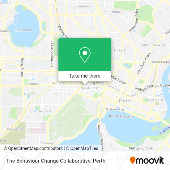The Behaviour Change Collaborative map