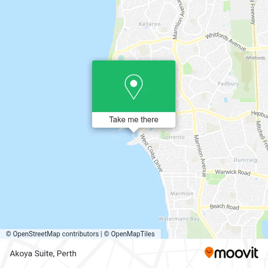 Mapa Akoya Suite