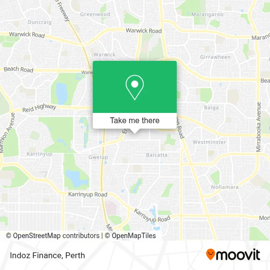 Mapa Indoz Finance