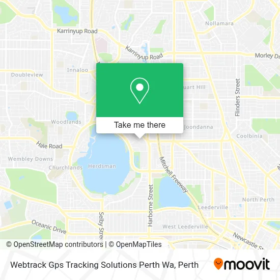 Mapa Webtrack Gps Tracking Solutions Perth Wa