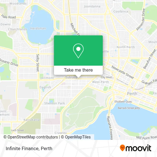 Mapa Infinite Finance