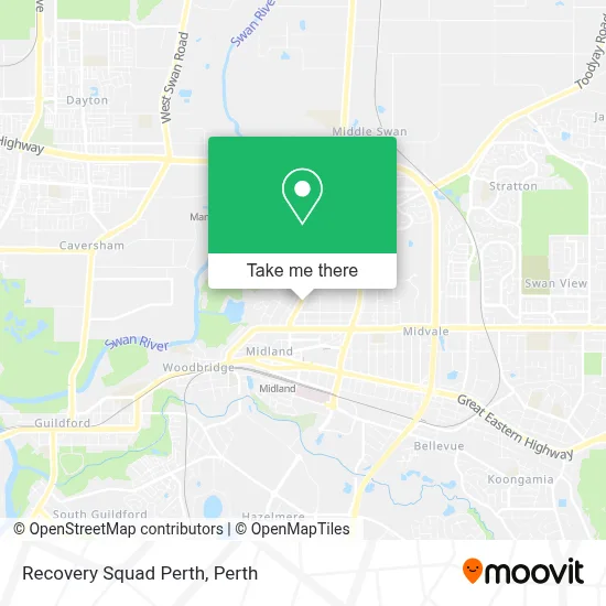 Recovery Squad Perth map