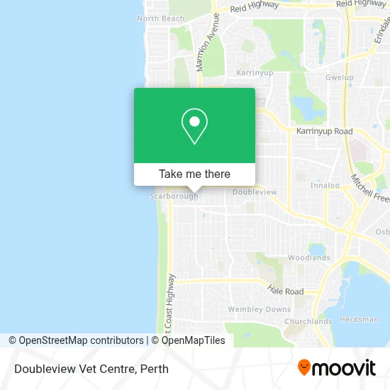 Mapa Doubleview Vet Centre