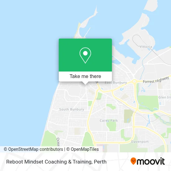 Reboot Mindset Coaching & Training map