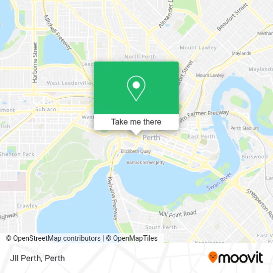 Mapa Jll Perth