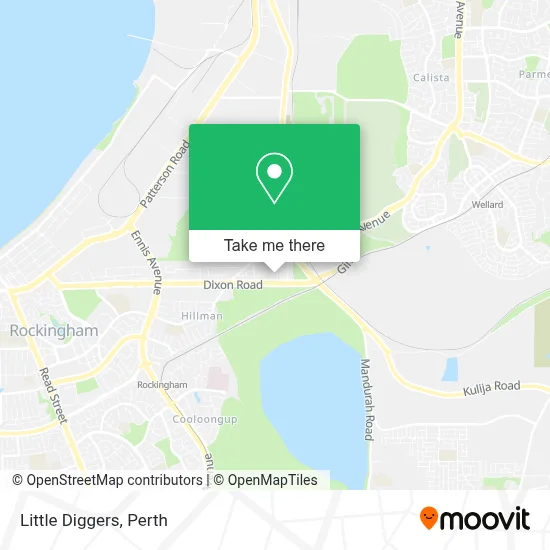 Mapa Little Diggers