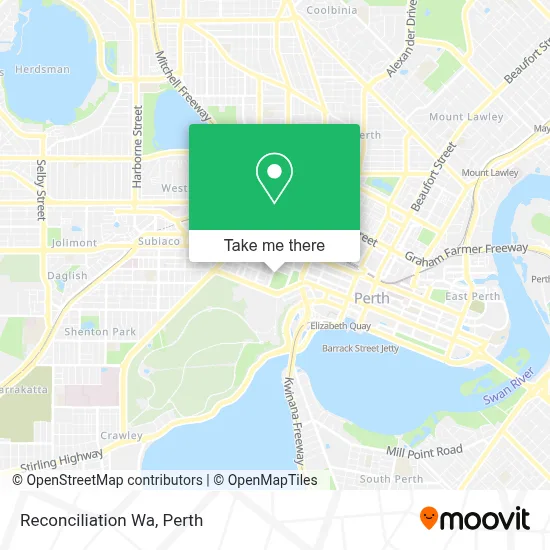 Mapa Reconciliation Wa