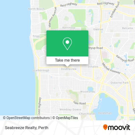 Mapa Seabreeze Realty