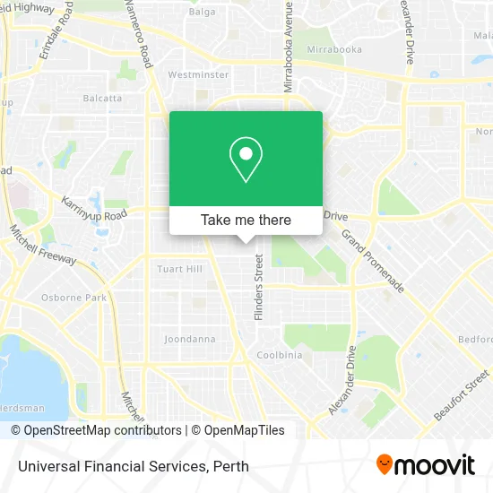 Mapa Universal Financial Services