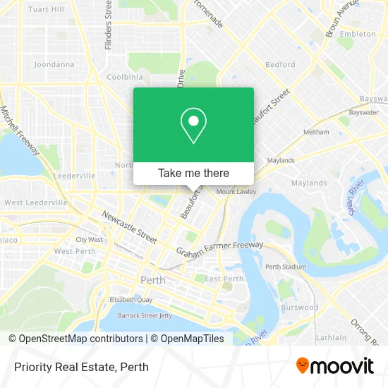 Mapa Priority Real Estate