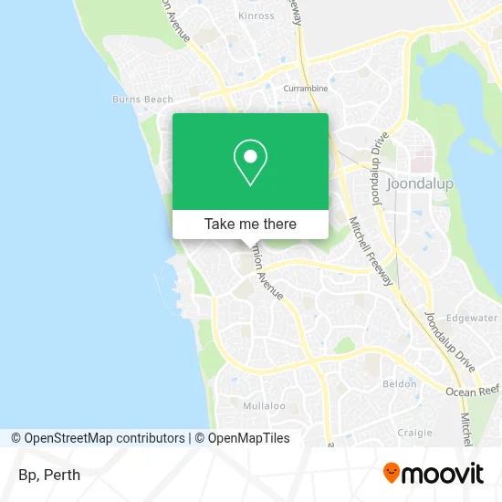 Mapa Bp