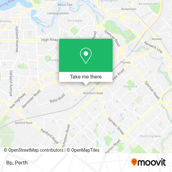 Mapa Bp