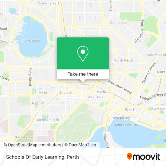 Mapa Schools Of Early Learning