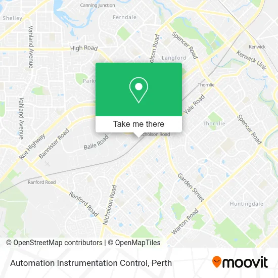Automation Instrumentation Control map