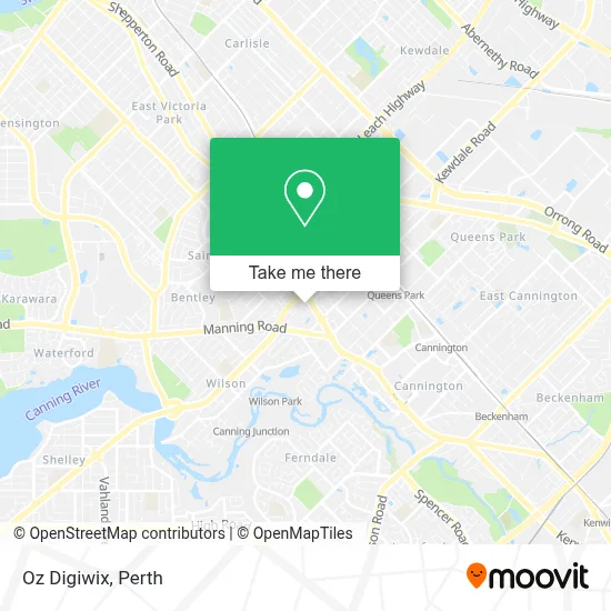 Mapa Oz Digiwix
