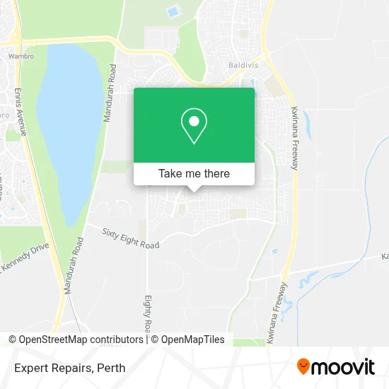 Mapa Expert Repairs