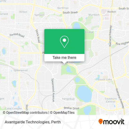 Mapa Avantgarde Technologies