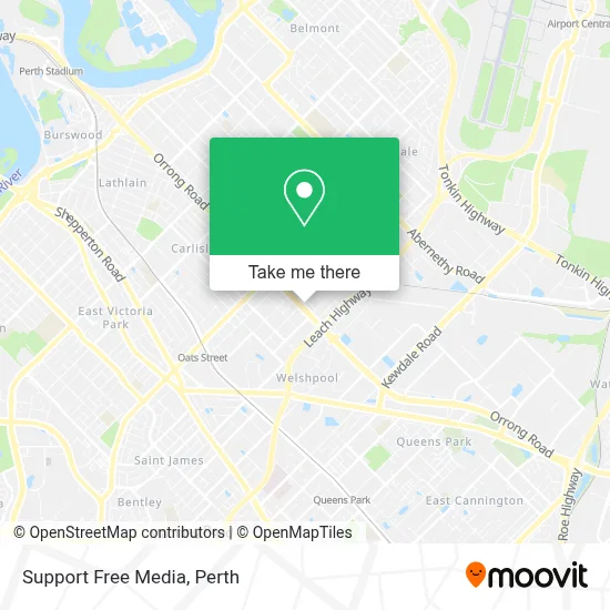 Mapa Support Free Media
