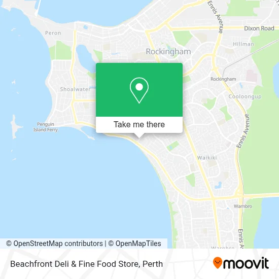 Mapa Beachfront Deli & Fine Food Store