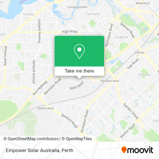 Mapa Empower Solar Australia