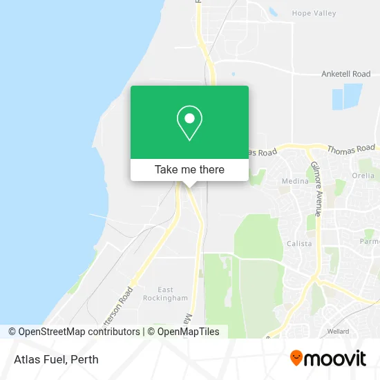 Mapa Atlas Fuel