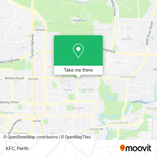 Mapa Kfc