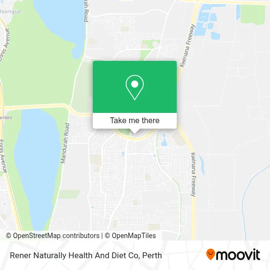 Rener Naturally Health And Diet Co map