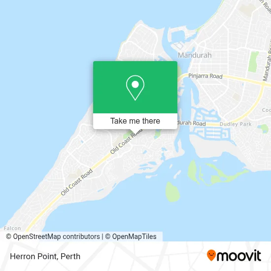 Mapa Herron Point