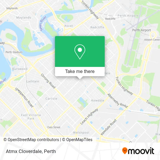 Mapa Atmx Cloverdale