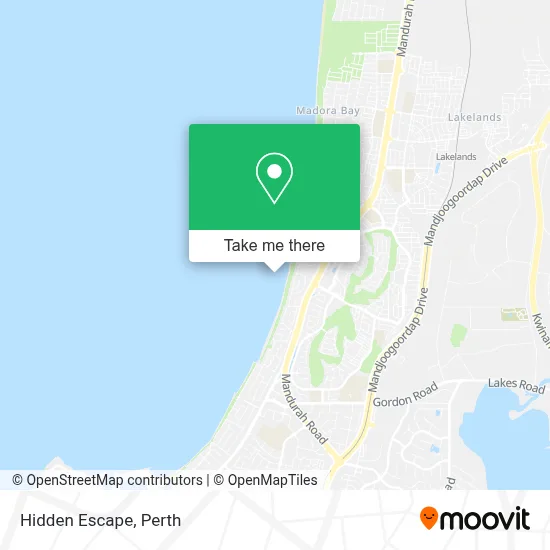Mapa Hidden Escape
