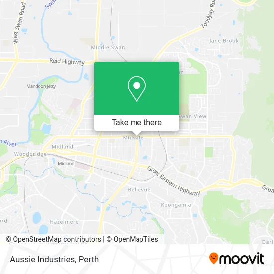 Mapa Aussie Industries