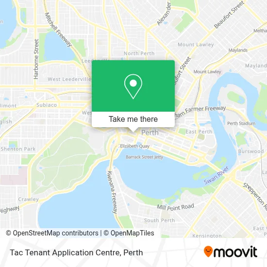 Mapa Tac Tenant Application Centre