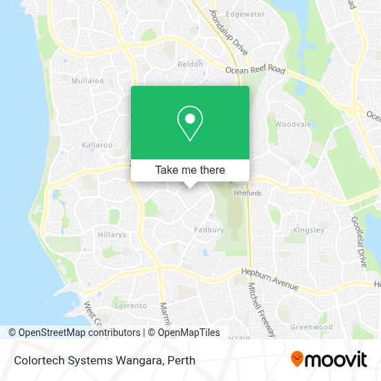 Colortech Systems Wangara map