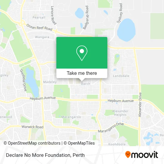 Mapa Declare No More Foundation