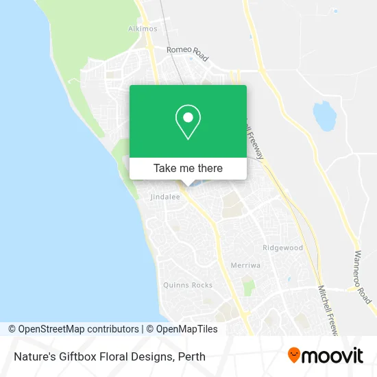 Mapa Nature's Giftbox Floral Designs