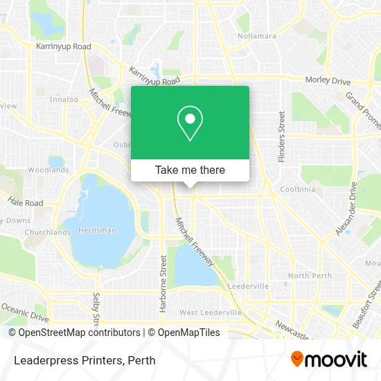 Mapa Leaderpress Printers