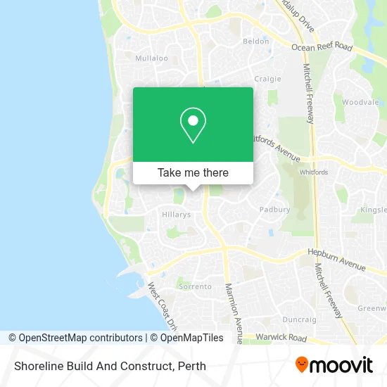 Mapa Shoreline Build And Construct